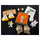 Cute and Crafty Earrings and Pins