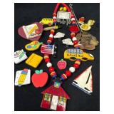 Whimsical Lot of Education-Themed Accessories