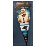 NFL Cam Newton Carolina Panthers Felt Pennant