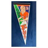 NFL Denver Broncos John Elway Illustrated Pennant