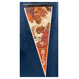 San Francisco 49ers Jerry Rice NFL Pennant