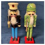 Military-Themed Nutcracker Figures