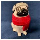 Home Essentials Ceramic Pug Cookie Jar With Remova