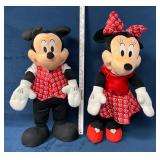Disney Mickey and Minnie Mouse Plush Toys in Valen