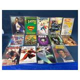 Comic Books Featuring Superman, Spider-Man, Star W