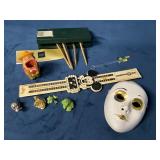 Collectibles Including Wells Fargo Pens and Mickey