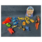 Disney KidClips, Plastic Vehicles, Figures, and Pi