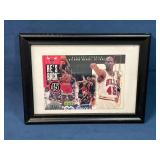 Framed Michael Jordan ï¿½Heï¿½s Backï¿½ Autographed Coll