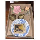 Decorative Lot Including Andrea ï¿½Pink Rose,ï¿½ Brass