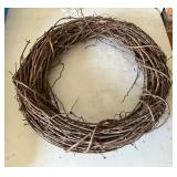 Natural Grapevine Wreath Form for Crafting or Deco
