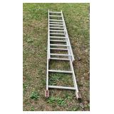 Werner 9 Foot Aluminum Extension Ladder Model D716