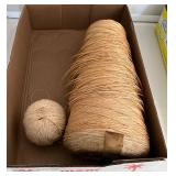 Large Spool heavy cording and Ball of Twine