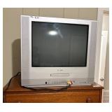 Toshiba CRT TV with Built-in DVD Player, 20" x 22"
