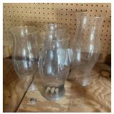 Glass Hurricane Shades for Lighting or Decor