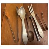 Stainless Steel Serving Utensils and Tools