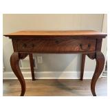 Oak Writing Desk with Single Drawer and Claw Feet