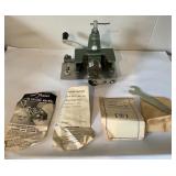 Frasier Model 500 Cloth Cutting Machine with Manua