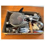 Light Kitchen Supplies Including Utensils and Tool