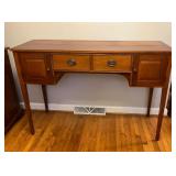 Handcrafted Cherry Sideboard With Chamfered Panels