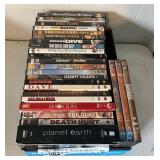 DVDs Featuring Movies and Documentaries