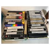 20 VHS Tapes Featuring Pre-Recorded and Labeled Co