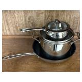 Cuisinart 3-Piece Cookware Set with Saucepan, Stoc