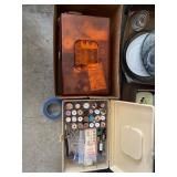 Shelf Lot of Assorted Sewing Supplies