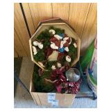 Christmas Lot Featuring Sand Dollar Wreath and Sea