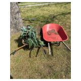 Decorative and Functional Wheelbarrow Set