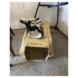 Petmate Kennel Cab Plastic Dog Crate with Harness