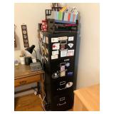 Metal Four-Drawer Filing Cabinet, 25 x 52 x 15 Inc