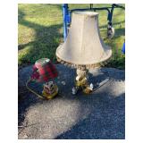 Decorative Table Lamps with Mixed Designs