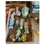 Ceramic and Resin Easter-Themed Decorations