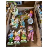 Easter and Spring-Themed Bunny Figurines and Decor
