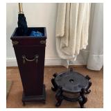 Wooden Umbrella Stand and Decorative Wooden Stand