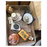 Box Lot with Decorative and Collectible Items