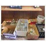 Jar Lot with Lids and Containers