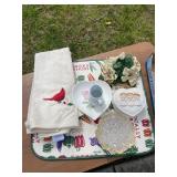 Decorative Items Including Trinket Boxes and Figur