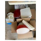 Tupperware and Plastic Food Storage Containers