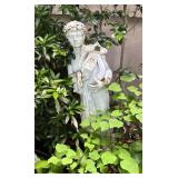 Concrete Statue of a Figure Holding a Lyre 5ï¿½ 3ï¿½ï¿½