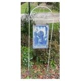 South Carolina Palmetto Tree Yard Welcome Sign wit