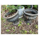 Outdoor Planters in Mixed Styles and Materials