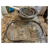 Metal and Plastic Kitchen Strainers with Handles