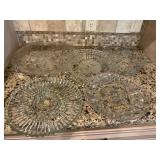 Decorative Glass Serving Trays
