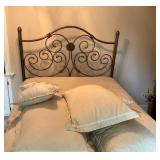 Queen Metal Bed Frame and Headboard with Accompany
