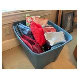 Tote Full of Makeup Bags and Assorted Makeup from