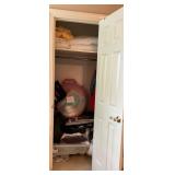 Closet Lot With Christmas Decor, Clothing, and Lin