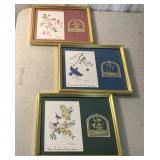Three Ann Worsham Richardson Prints with Christmas