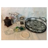 Decorative Items, Including Glass, Ceramic, Metal,