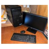 Dell Computer With Keyboard, Mouse, Monitor, and S